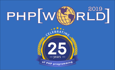 php[world] 2019 — Celebrating 25 years of PHP programming